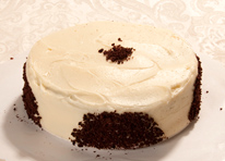 Cream Cheese Frosted Chocolate Cake