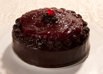 Raspberry Fudge Cake