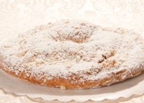 Cheese Crumb Ring Coffee Cake