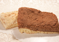 Cinnamon or Crumb Topped Sweet Dough Coffee Cakes