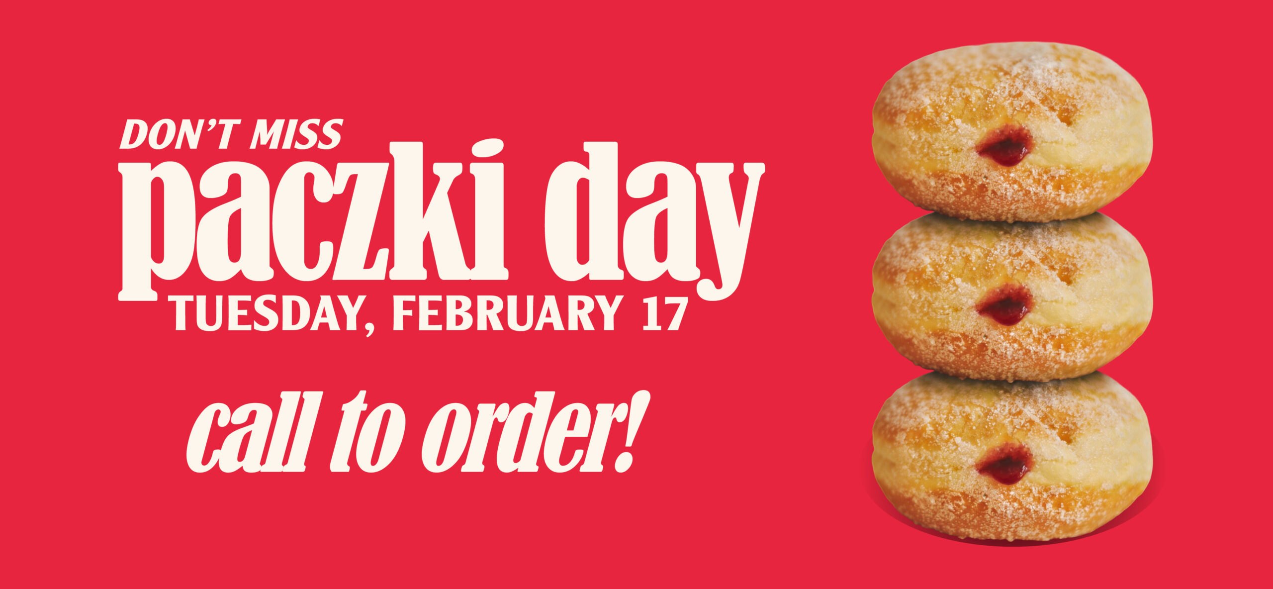 Paczki Day at Eileen's Bakery in Buffalo NY